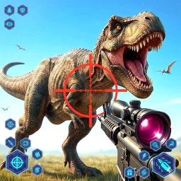 Dino Hunter Wild Shooting Game