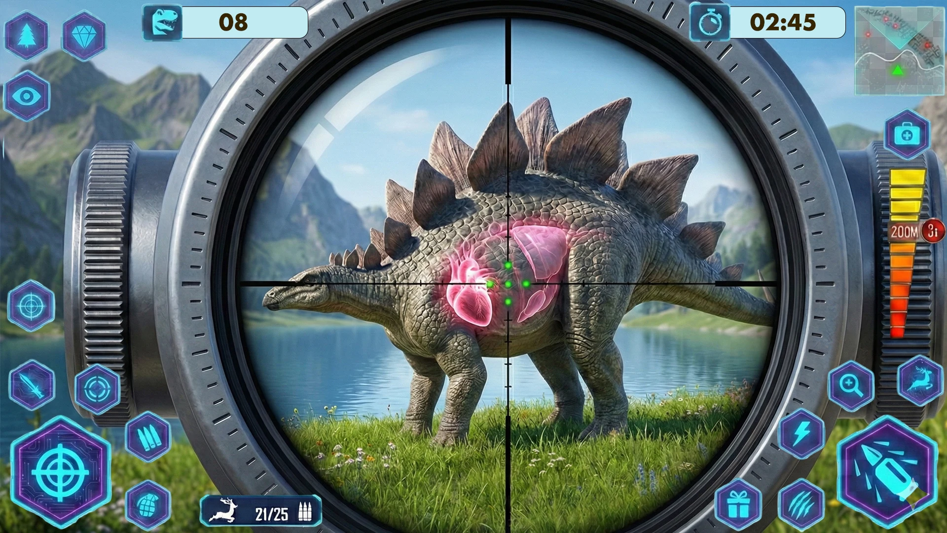 Dino Hunter Wild Shooting Game screenshot